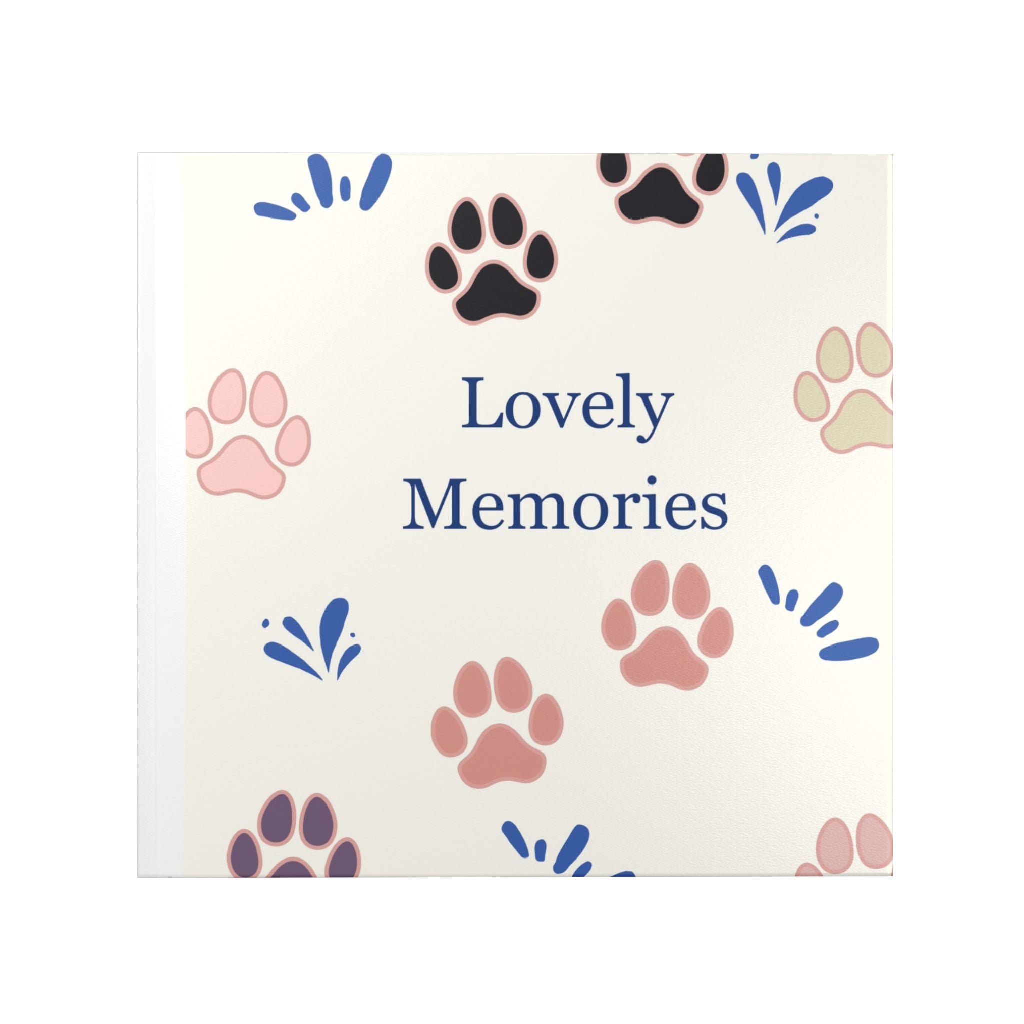 Photo Book "Lovely Memories" Pet Keepsake Hardcover